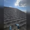 We are starting the Free estimate to look for the hail strikes that damaged this roof over the years.