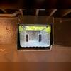 This is what our Turtl hatch looked like from the inside of the newly encapsulated crawl space.