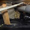 Inside of this crawl space, there was hanging insulation, and the vapor barrier was dirty and torn in multiple areas - all evidence of past water intrusion.