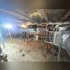 Here you can see the basement before we installed our SmartJack System.
