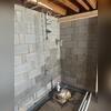 Photo of our sump pump before its fully completed and covered by concrete