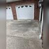 This driveway is back to its rightful position after the Woods team injected PolyLevel under it.