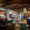 This is what the basement looked like before Woods made repairs. If you look closely, you can see water on the floor.