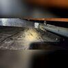 Water and Rodent droppings on vapor barrier