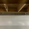 Air leaks are sealed with spray foam insulation.