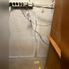 Cracks were forming in this basement. Some of them were beginning to leak.
