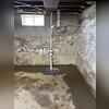 Installed Super Sump with perimeter drainage