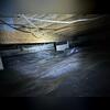 During the inspection we can see the old vapor barrier that is installed is not helping to prevent any moisture from entering the crawl space.