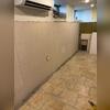 Once the waterproofing system was installed, the drywall paneling that had been opened to complete the work was carefully restored, allowing the homeowner to maintain the appearance of their finished basement while benefiting from permanent moisture protection.