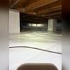 Here you can see the finished crawl space with our CleanSpace System.