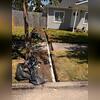 A trench was dug from the lowest point of the home's Rain Drain all the way to the curb, allowing water to leave the property. The drainage line was installed underground, with the sidewalk carefully cut to make way for the new system. The excavated dirt was placed on tarps so it could be returned...