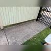 This walkway along the Park Ridge, NJ home had settled significantly, leaving the concrete noticeably lower than it should be.