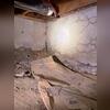 This crawl space had no real protection against water vapor.