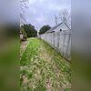 This old fence was worn and weathered