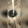 Before the project began, the basement relied on an insufficient sump pump system that was not capable of providing reliable protection against water intrusion. This outdated setup left the home vulnerable to moisture problems and highlighted the need for a more dependable waterproofing solution.