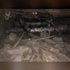 Before the project began, the crawl space was filled with debris and lacked proper moisture protection. The unsealed conditions allowed moisture and outside air to enter the space, creating an unhealthy environment beneath the home.