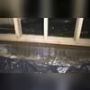 This photo captures a sign of water damage.