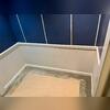 Once the waterproofing work was completed, the affected wall area also received restoration work to help return the finished basement to a more finished and presentable condition.