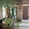 The front entrance of this La Jolla home before foundation repair began. Saber documented the existing conditions before excavation and foundation stabilization work.