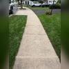 With the leveling work completed, this Perkasie, PA homeowner now has a more even and usable sidewalk in front of their home.