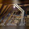 This old insulation was ruined with dirt, rodents, and moisture. It was time to remove and upgrade this space!