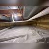 Fully encapsulated with 12 mil vapor barrier