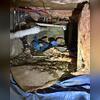As water seeped into the crawl space, the old fiberglass insulation drank it all up! Soon it became heavier and waterlogged, causing the insulation to fall down and become completely ineffective.