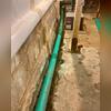 Every home has its quirks, and Kim's called for a different drainage setup. But now that she has a new interior drainage system in place, water seeping up from the ground gets captured before it ever has the chance to make its way into the basement.