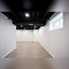 EverLast wall panels were installed to create finished basement walls using materials designed specifically for below-grade spaces.