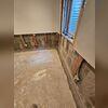 To address the water, we first needed to excavate the perimeter of the basement flooring.