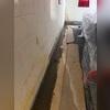 Together, the drainage and sump system create a more complete approach to managing groundwater rather than simply addressing the spot where water was appearing.