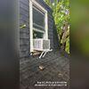 There were significant shingle issues, with some panels falling off the side of the home and rotting window trim.