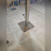 Our steel support system is built deep past the home's foundation floor, to create more support. It's reinforced with concrete, then our custom-engineered base is installed on top to properly distribute loads.