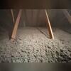 The Cellulose material is made up of recycled materials that cover the attic floor, reducing heat transfers.