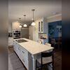 An access point positioned in the kitchen helps extend reliable wireless coverage into one of the home's most frequently used spaces.
