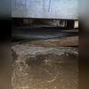 This crawl space had a lot of puddles of water throughout it. This contributed to the beams settling and the floors in the home sagging.