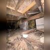 This photo shows the conditions of the crawlspace