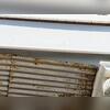 To prevent any future intrusions, we installed Pest-Blok over the opening.