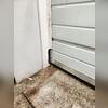 Here's where the rats were chewing to enter the garage. There was also a wide gap underneath the garage door that mice could use to infest the home.
