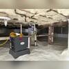 All crawl spaces need a dehumidifier, and some that have a lot of moisture or water seepage will need a sump pump. Here we have our SmartSump, designed to fit in crawl spaces!