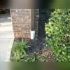 Here you can see the downspout extension we installed to keep the water away from the foundation of this home.