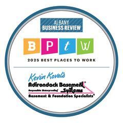 Adirondack Basement Systems Recognized as a 2025 Best Place to Work by    Albany Business Review!