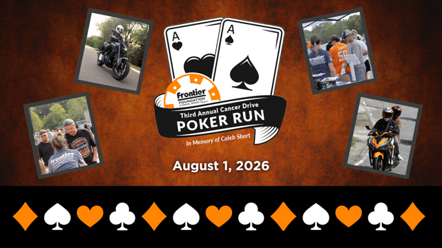 Frontier Foundation & Crawl Space Repair will host its third annual Cancer Drive Poker Run on Saturd...