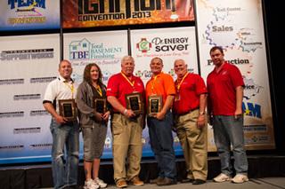 Badger Basement Systems Earns Three Awards at 2013 Basement Systems Convention