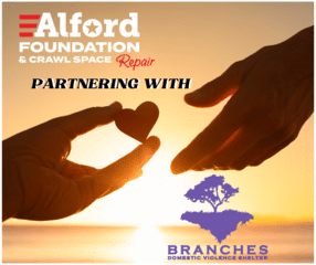 Alford Cares Partners with Branches Domestic Violence Shelter