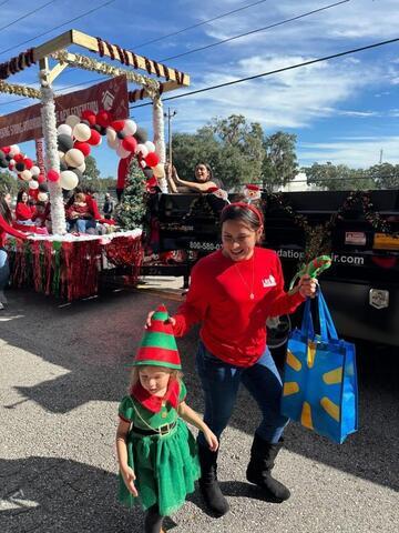 LRE Foundation Repair Celebrates the Season at Brooksville\'s 2025 Christmas Parade - Image 4