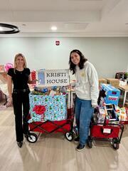 Bringing Joy During the Holidays: LRE Foundation Repair Donates Gifts to Krisit House
