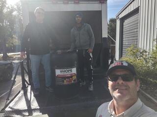 LRE Foundation Repair Supports Hope Villages of America with Holiday Food Drive