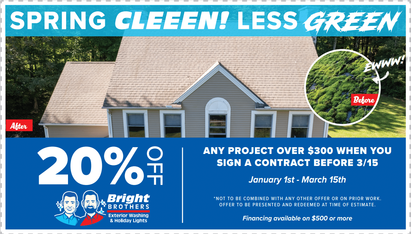 Spring CLEEEN, Less Green!