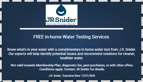 FREE in-home Water Testing Services